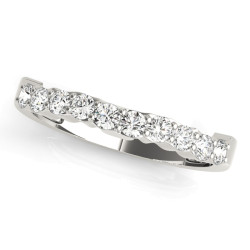 WEDDING BANDS CURVED BANDS
