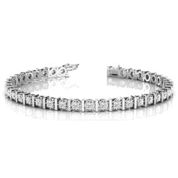 Bracelet In Line Bar Set