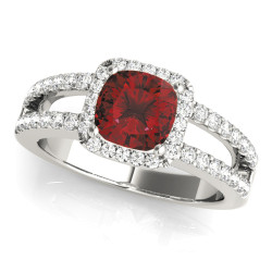 ENGAGEMENT RINGS HALO SQUARE & CUSHION