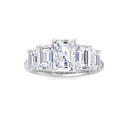 4CT EC LAB 5 STONE BAND