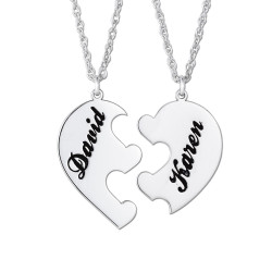 2 PIECE PUZZLE HEART